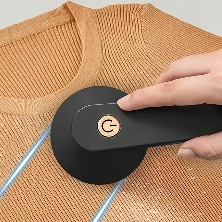 USB Rechargeable Lint Remover - Portable Fabric Shaver and Clothes Trimmer, Wool Ball Cutter for Home & Travel Use with Long-Lasting Battery, Perfect Christmas Gift, Garment Hair Remover