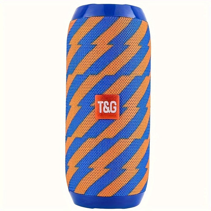 TG117 Portable Wireless Speaker, TWS Stereo, Built - In Mic For Calls - FM Radio, TF Card, USB Playback - Ideal For Use