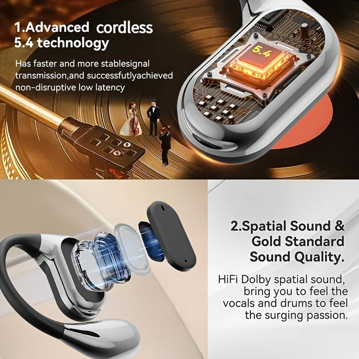 Translation Earphone - 144 Languages And Accents, Real-Time Language Translation, Wireless Connection, for IOS And Android, Perfect for Travel And Business Learning, Travel, Fashion Translators Headphones