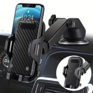 Car Universal Hands-Free Suction Cell Phone Holder For Car Dashboard Air Vent Car Phone Holder Mount