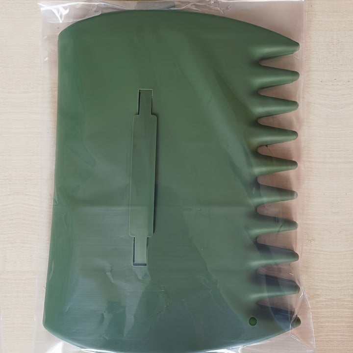 Grandes pelles à feuilles en plastique durables 2 pièces - Ensemble d'outils de jardinage pour ramasser les feuilles, les tontes d'herbe, les débris