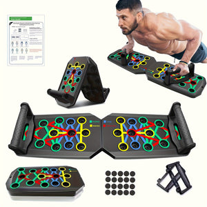 Ergonomic Push-Up Training Board - Multifunctional Home Gym Equipment for Enhanced Chest and Shoulder Strength, Non-Electric PP Material, Comfortable Exercise for Fitness Enthusiasts