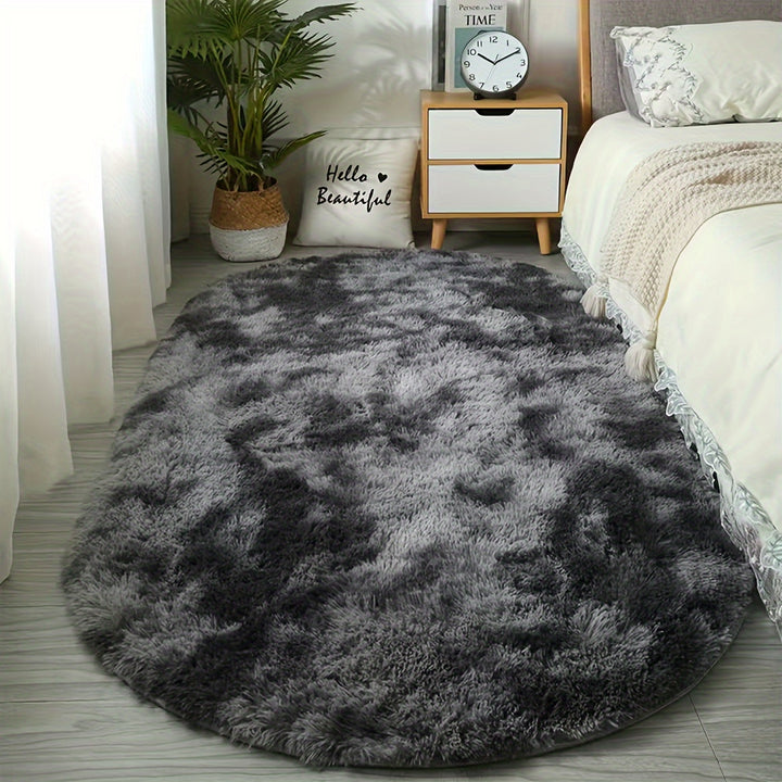 Soft Fluffy Shag 1pc Area Rugs - Non-Slip Machine Washable Carpet - Luxury Home Decor Room Decor for Living Room, Bedroom