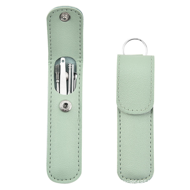 6-in-1 Stainless Steel Ear Wax Cleaner Set - Effectively Remove Ear Wax with Comfortable Ear Picks