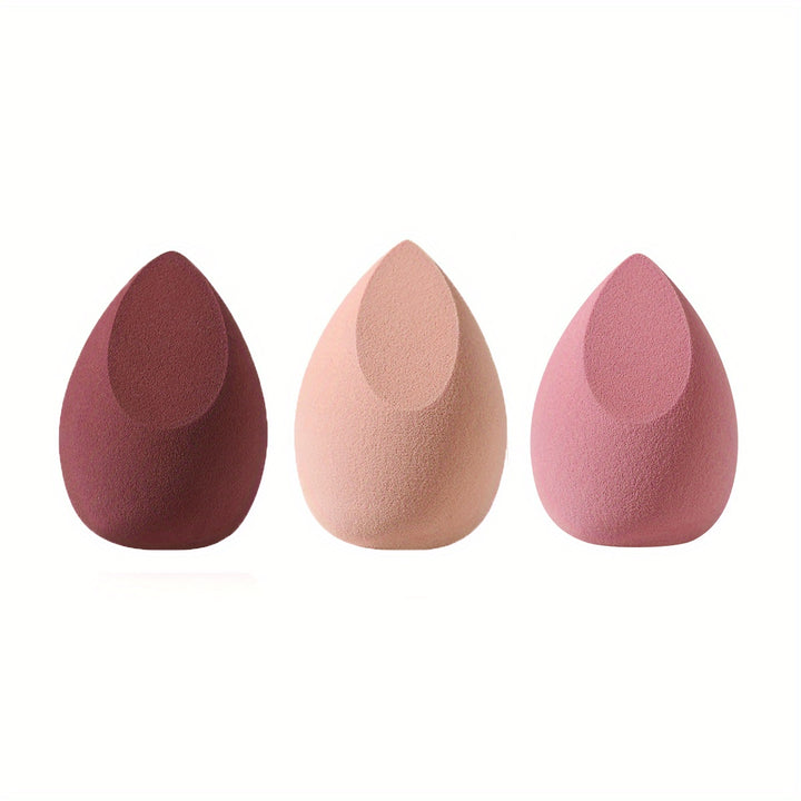 3 PCS Makeup Sponge Set Professional Beauty Sponge Blender Makeup Foundation Blending Cosmetic Makeup Puff For Powder Cream