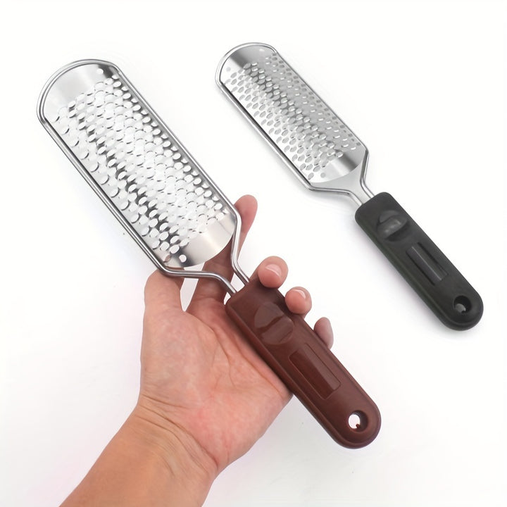 For Pedicure And Dead Skin Removal Metal Foot Scrubber - Callus Remover And Shaver For Feet Rasp