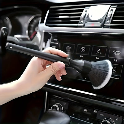 1 Pc Car Interior Detail Brush, Soft Bristle Cleaning Brush, Dust Removal Brush, Car Interior Cleaning Tool, Car Detail Brush, Car Dashboard Dust Removal Brush