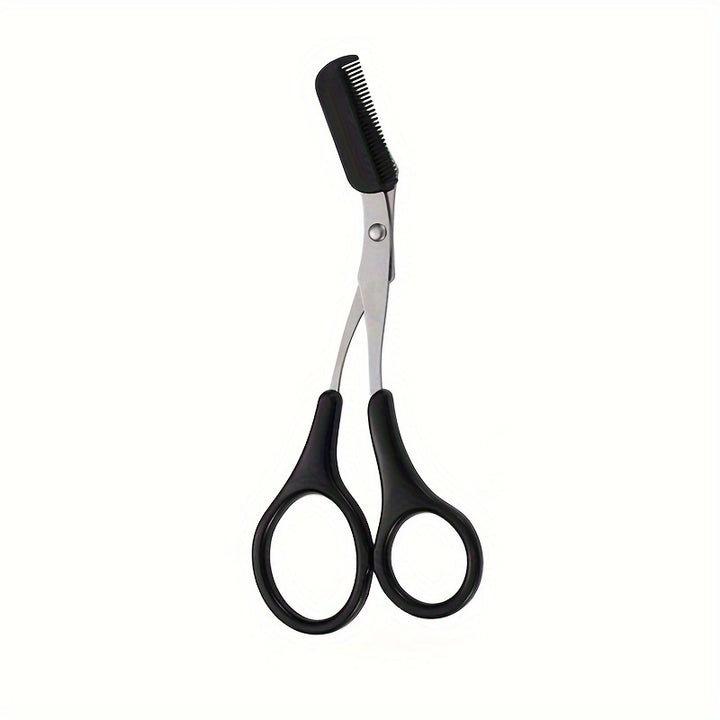 Eyebrow Trimmer Scissor With Comb Facial Hair Removal Makeup Tool Grooming Shaping Shaver Cosmetic Accessory