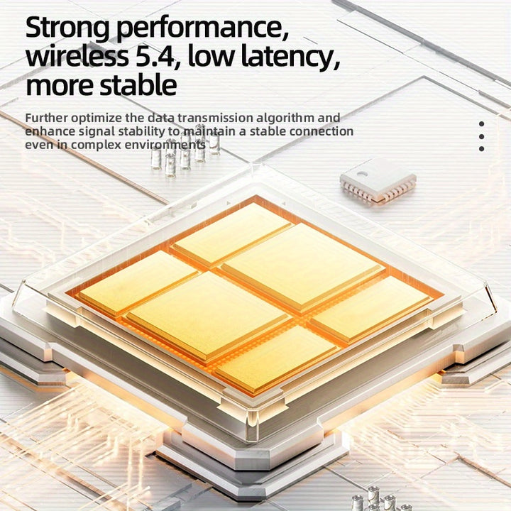 Wosd 2025 New TWS Wireless Earbuds - Unmatched True Wireless Convenience with Ergonomic Design for Maximum Comfort And High-Fidelity Sound Featuring Bass, ACC Stereo HD Calling - Perfect for Android And for iphone Users