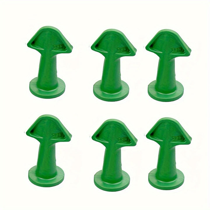 3/6pcs Premium Silicone Caulk Nozzle Applicator Kit - Easy-to-Use Scraper Tool for Floor Cleaning, Tile, Brick Joint, and Dirt Removal - Durable Epoxy Piston Accessory for Sealant and Grout Applications