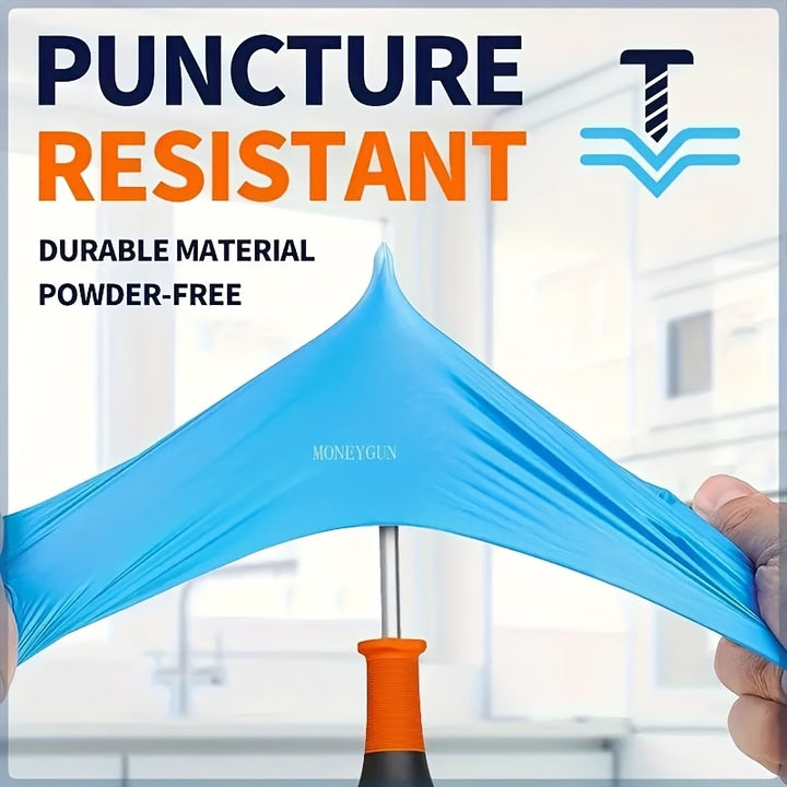 1000pcs/500pcs/100pcs Anti-slip Nitrile Gloves, Suitable for Aquarium Cleaning & Pet Care, Cost-Effective (S, M, L)