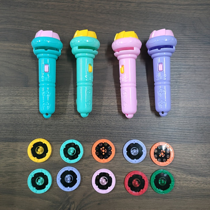 [Fun Educational] Flashlight Projector | 32 Patterns | Educational Toy for Bedtime | Winter