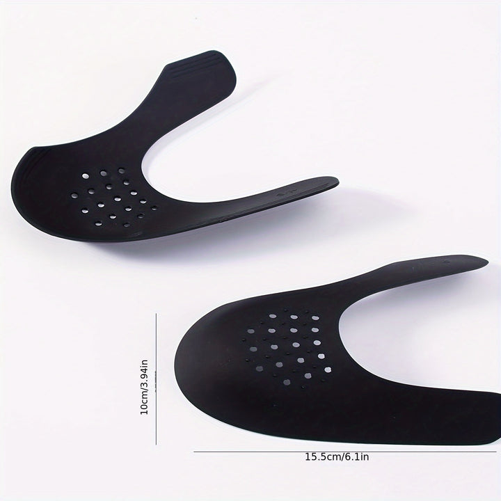 5-Pack Plastic Shoe Trees, Adjustable Cut-Out Shoe Stretcher for Men and Women, Anti-Wrinkle Shoe Protector, Fits All Types of Shoes, Durable Material