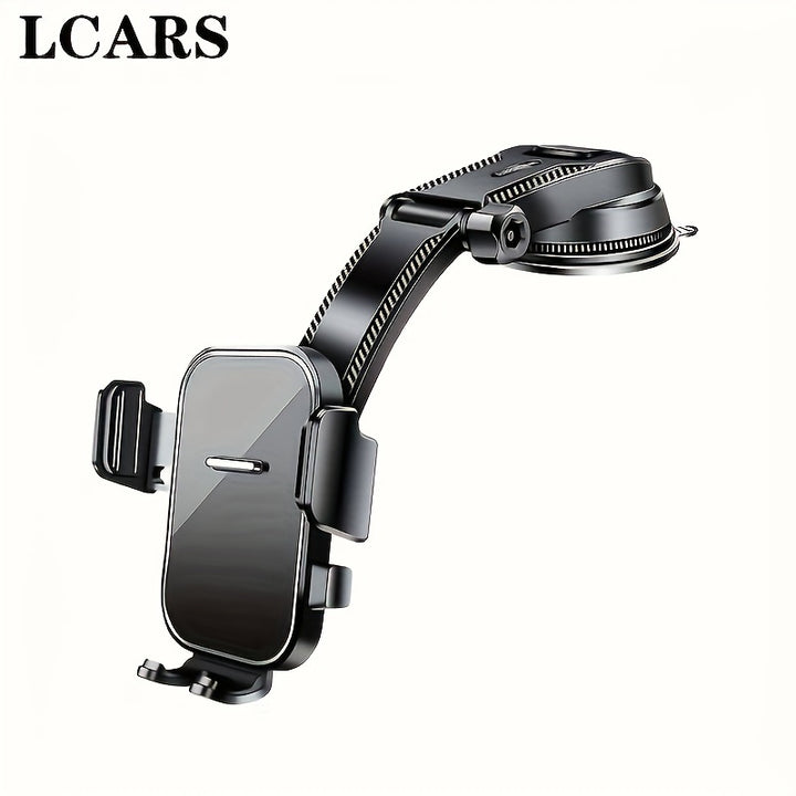 1PC Stylish Model Car Phone Stand Upgrade Adjustable Horizontal And Vertical Phone Stand Universal Suction Cup Stabilizes In-car Navigation Mount For Car Dashboard, Compatible With All Phones