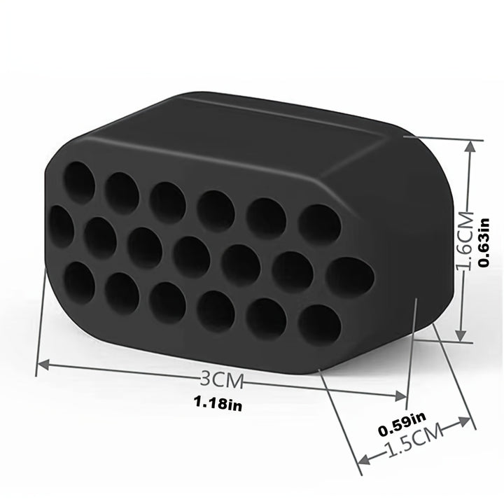 1pc Boule d'exercice pour la mâchoire Équipement de fitness Outil de levage des joues et du menton Tonification du visage Boules musculaires Jawliner