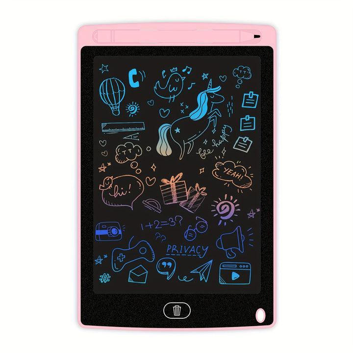 Toy For Girls Boys Kids LCD Writing Tablet, Colorful Screen Graffiti Board Drawing Pad, Writing Board, Educational Christmas Birth Day Gift, Learning Board, Halloween, Christmas Day Gift