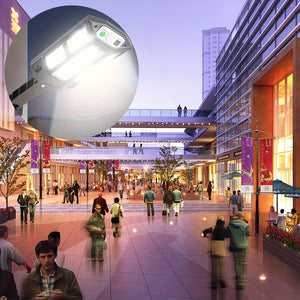 6500K Super Bright LED Solar Wall Light with Motion Sensor, 3 Lighting Modes, Graphite Color, Outdoor Garden Security Lamp with Battery, Solar-Powered for Yard, Street, and Mall Lighting, Solar Outdoor Lights