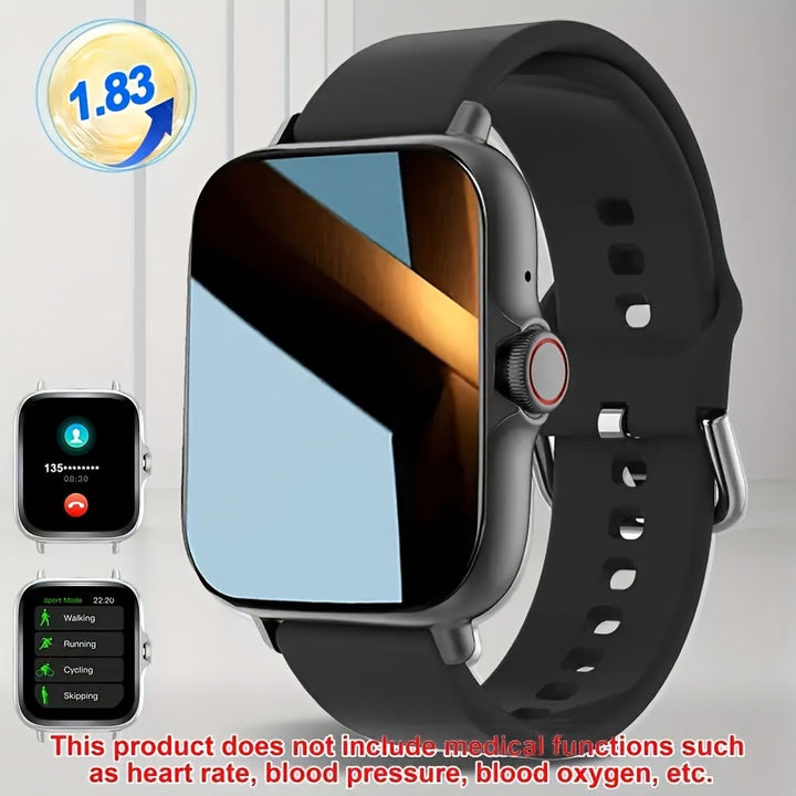 Smart Watch With Wireless Calling/dialing, Multiple Sports Modes, Call Reminders And Rejections, SMS Reminders, Message Viewing Reminders, Various App Reminders, Suitable For Men And Women, Sports Watch, Change Wallpaper, Com