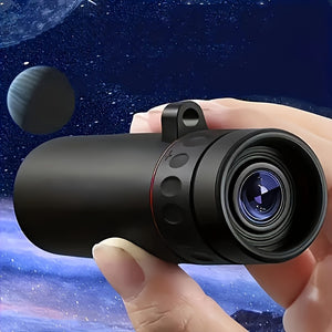 Telescópio Monocular de Alta Definição 1pc - 21x de Ampliação, Lente Objetiva de 20mm, Sem Bateria, Design Compacto para Atividades ao Ar Livre, Caça, Viagens, Concertos, Pesca - Presente de Natal Ideal