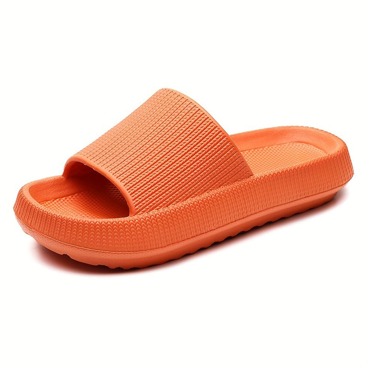 Zapatillas de casa para hombre de punta abierta, ligeras, cómodas y antideslizantes