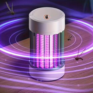 USB Powered Electronic Mosquito Killer Lamp, Indoor Ultrasonic Insect Repellent, Non-Toxic Bug Zapper with No Battery Required