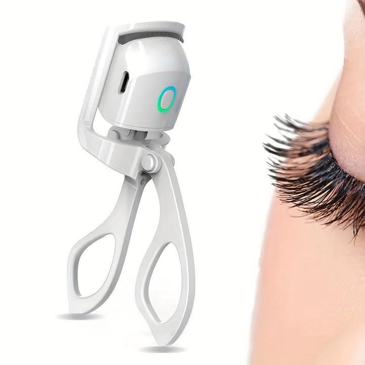 [Long-Lasting Curl] ABS Electric Eyelash Curler | Modern Beauty | Long-Lasting Curl | Home Use | Easy to Use