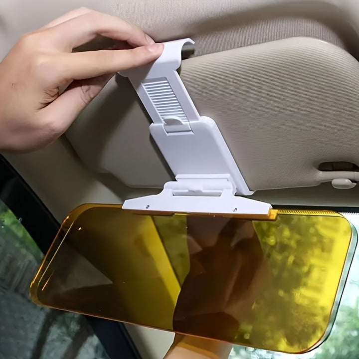 [Anti-Glare Protection] Car Sun Visor Extension - Anti-Glare Polarized Plastic Sun Blocker for UV Rays Protection - Fits All Vehicles