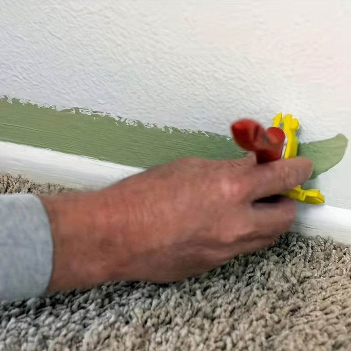 1pc Paint Edger Tool, Handheld Paint Roller Brush Kit, Indoor Outdoor For Wall Ceiling