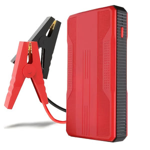 Avviatore Portatile per Auto - Power Bank di Emergenza - Caricabatterie Booster da 12V per Motori a Benzina da 6.0L e Diesel da 5.0L - con Torcia - per Auto, Moto, SUV - Avviare in Sicurezza una Batteria Scarica in Pochi Secondi - Regalo Perfetto