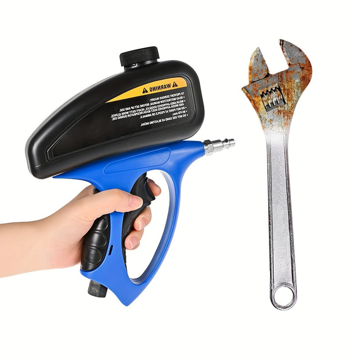 1pc Sand Blaster Abrasive Air-Powered Small Nozzle Pneumatic Sandblasting Gun Metal Glass Sandblasting Remover Manual Sand Blaster For Air Compressor Home Improvement Auto Repair DIY