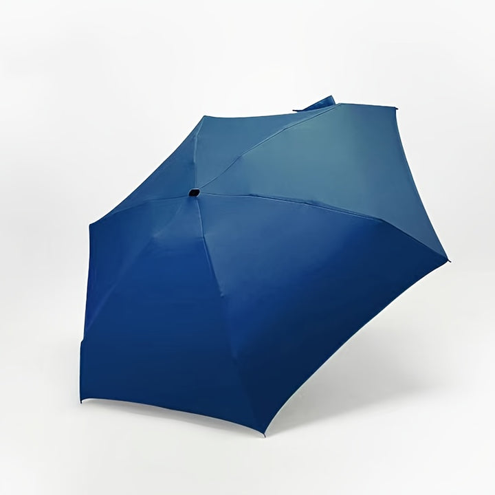 [6-Rib Compact Mini Umbrella Stylish] Mei Qi Lin Compact 6-Rib Mini Umbrella - High-Quality, Foldable Sun Protection with Stylish Design
