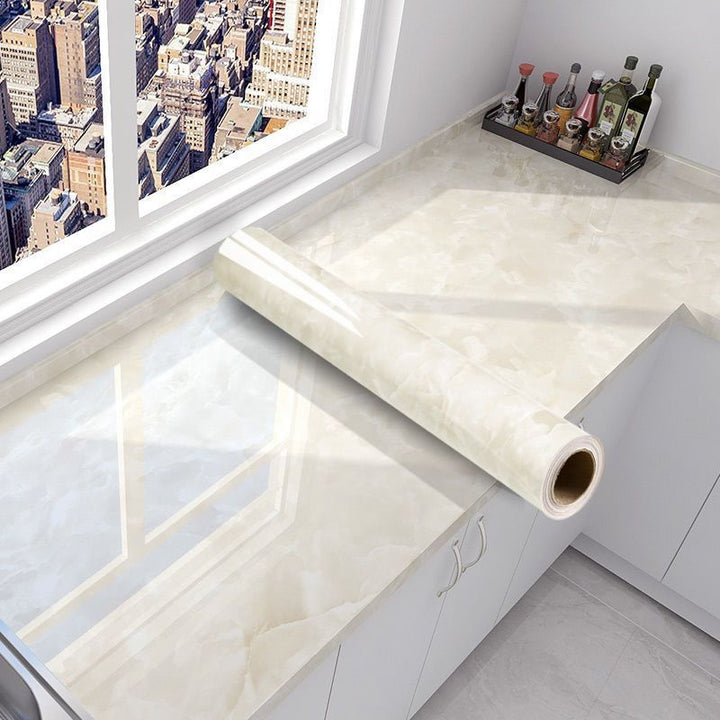 1 Roll Ultra-Thick Peel & Stick Wallpaper - Self-Adhesive, Removable, Waterproof & Oil-Proof - Ideal for Hassle-Free Kitchen & Bathroom Makeovers!