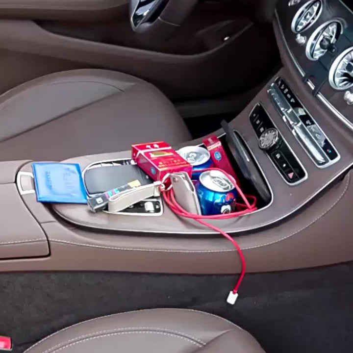 Car Seat Gap Organizer Storage Box Pocket Multifunction Universal Wallet Keys Card Cup Phone Holder Auto Interior Accessories