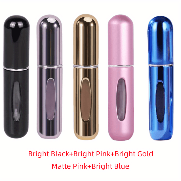 Compact And Refillable Perfume Spray Bottle - Perfect For Traveling