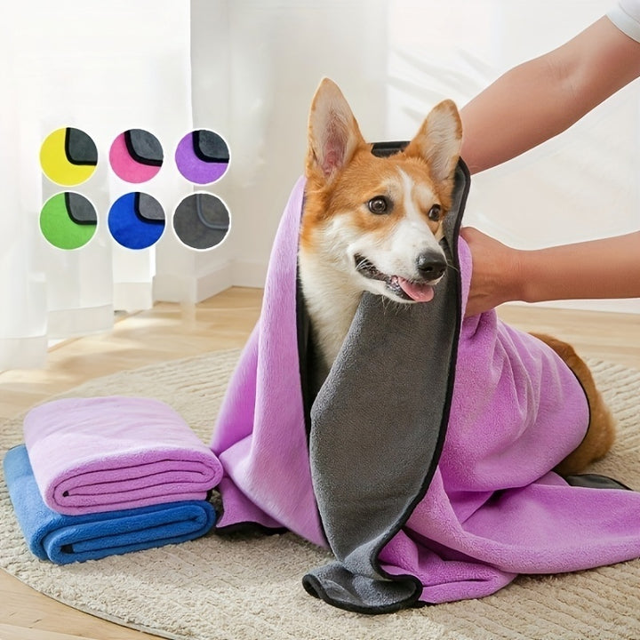 Soft And Absorbent Pet Towels - Super For Cats And Dogs - Perfect Christmas Gift