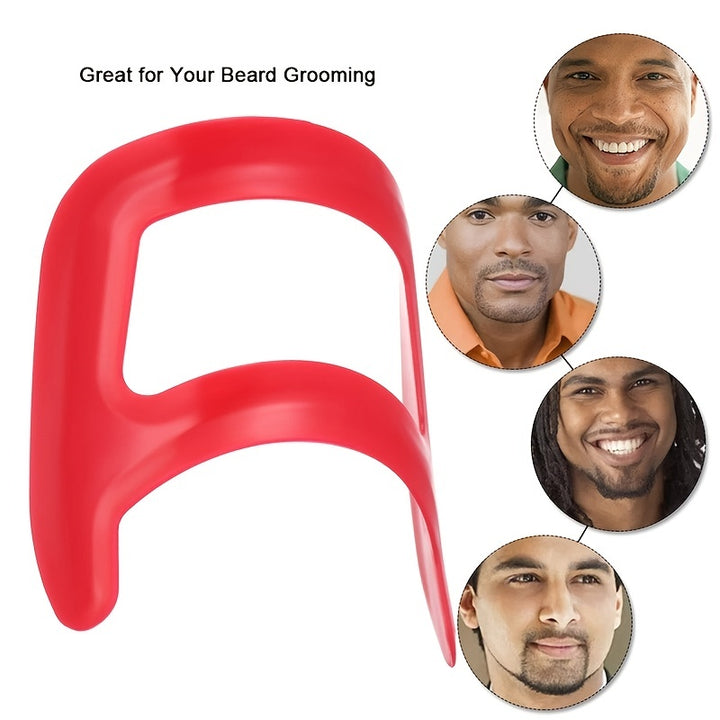 Precision Goatee Shaping Tool: Easy, DIY Styling for Perfect Beard Lines & Symmetry, Unscented
