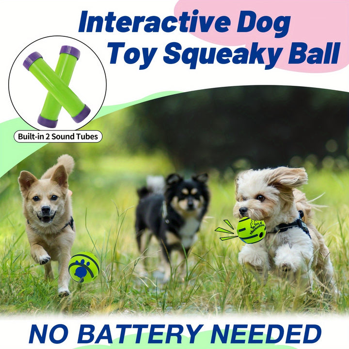 Pet Voice Ball Toy, Dog IQ Training Ball Toy, Without Battery