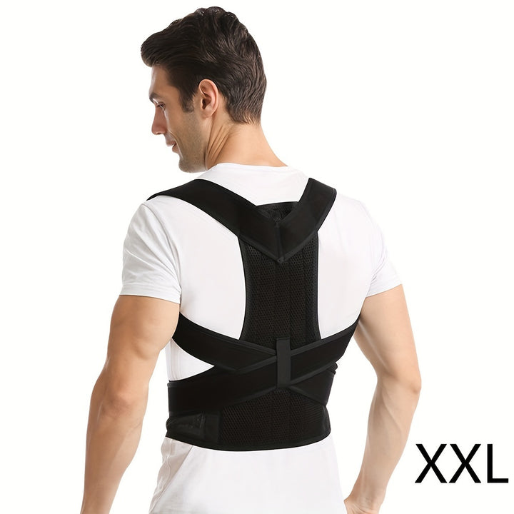 Back Posture Brace Clavicle Support, Stop Slouching And Hunching, Adjustable Back Trainer, Order A Size Up