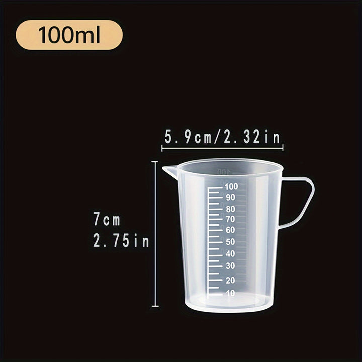 1pc, Measuring Cup, Plastic Liquid Measuring Cups, Kitchen Liquid Measuring Cups, Multifunction Measuring Cup For Baking Cooking, Essential Kitchen Tools, Kitchen Stuff Kitchen Accessories