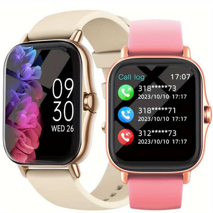 Large-screen Smartwatch - High-definition Voice Calls, Multiple Sports Modes, Compatible With Android/iPhone - Sleep Monitoring, Daily Wear, Variety of Interfaces