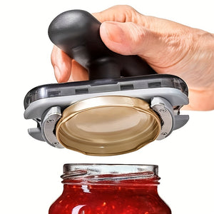 1pc Versatile Jar & Bottle Opener - Adjustable, Easy-Grip, Multifunctional Kitchen Tool - Essential Manual Can Opener for Effortless Access - Perfect for Parties & Daily Use