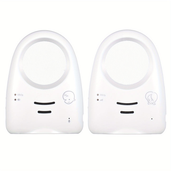 TOMSHOO Crystal Clear Youngsters Monitor - Portable 2.4GHz Wireless Audio with One-Way Talk, Sensitive Cry Detection