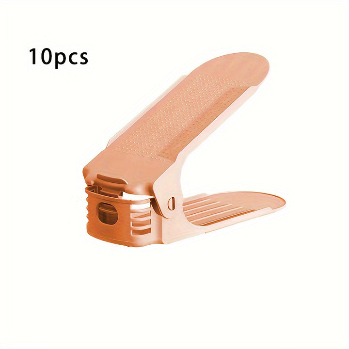 Adjustable Shoe Height Shoe Cabinet Saves Space, a Great Tool for Organizing Shoes at Home, Easy to Fold Shoe Rack for Indoor Use., Entryway Organizer | Pastel Shoe Holder | Lightweight Storage Solution, Shoe Storage Organize