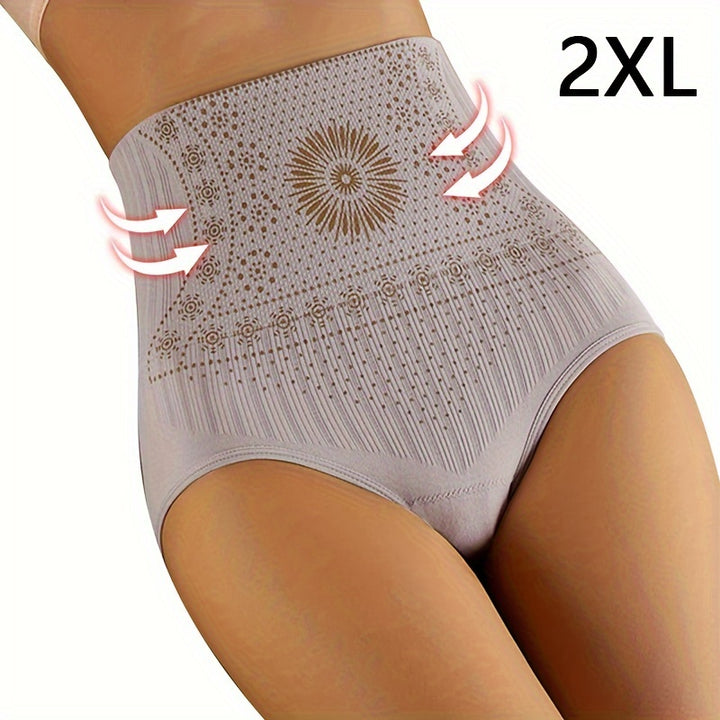 Seamless High Waist Body Shaper 1pc - Breathable Abdomen Briefs Panties Underwear Lingerie Waist Trainer