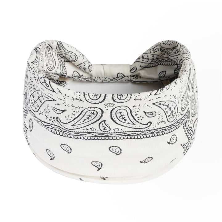 Boho Headbands For Women Fashion Stretch Wide Hair Bands Knot Turban Head Bands Yoga Running Sweatband Elastic Headband Stylish Wrap Headbands Hair Accessories For Teen