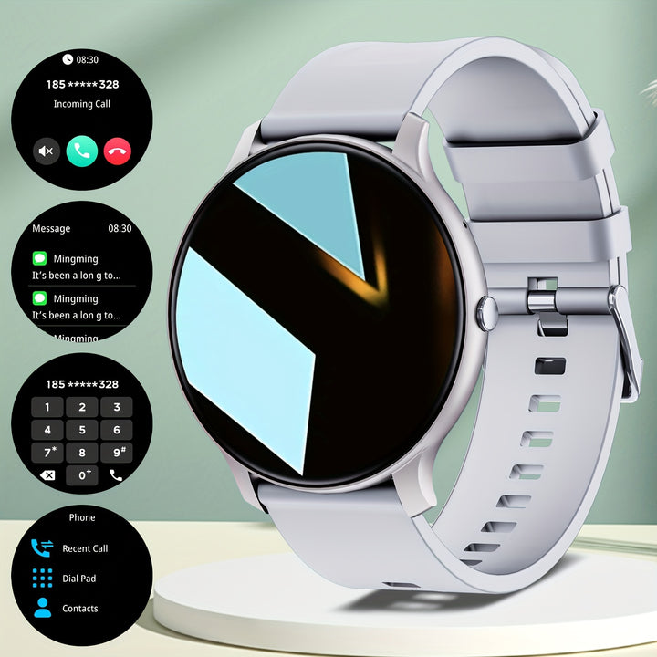 LIFEBEE 2024 Smartwatch - Full Touch Screen, Call & Text Functionality, 100+ Exercise Modes, Pedometer, Distance Tracker, Calorie Counter - USB Rechargeable, Wireless Enabled