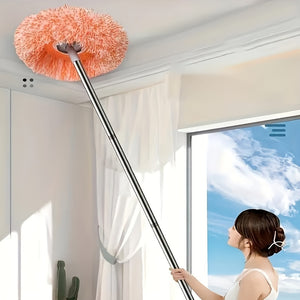 [1pc Multi Functional Ceiling Mop] 1pc, Multi Functional Ceiling And Wall Mop - Flexible, Suitable for Both Dry And Wet Use, Easy to Clean Floors, Tiles, Glass, And Cars