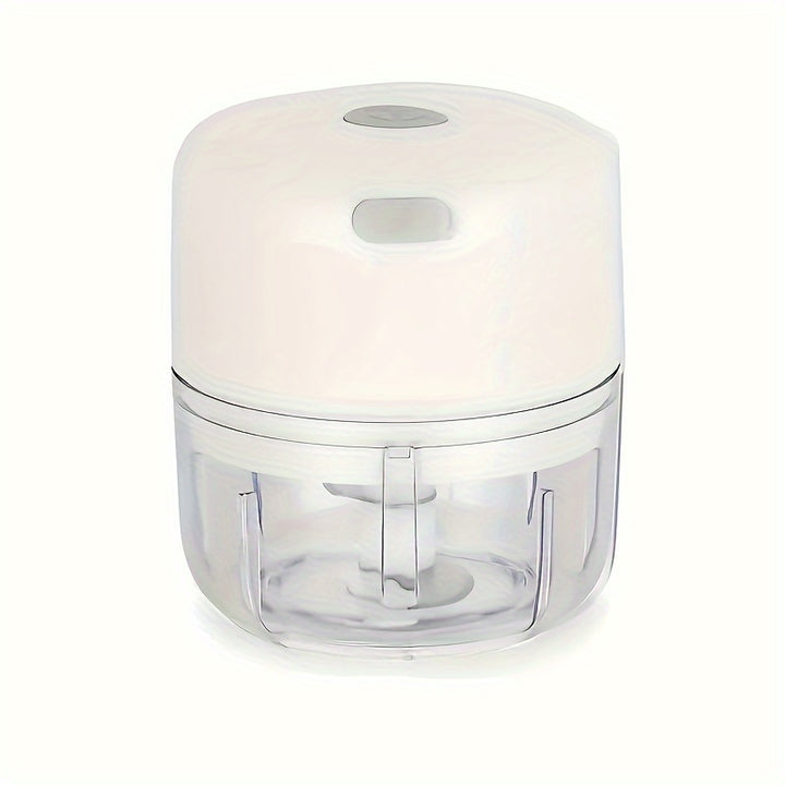 100/250mL USB Rechargeable Electric Garlic Chopper - Strong &Durable Grinder For Chilli, Ginger & Vegetables!