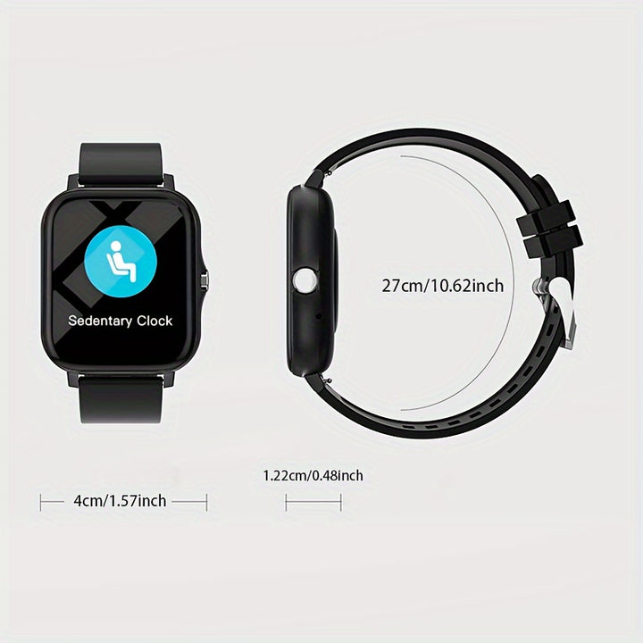 Large-screen Smartwatch - High-definition Voice Calls, Multiple Sports Modes, Compatible With Android/iPhone - Sleep Monitoring, Daily Wear, Variety of Interfaces