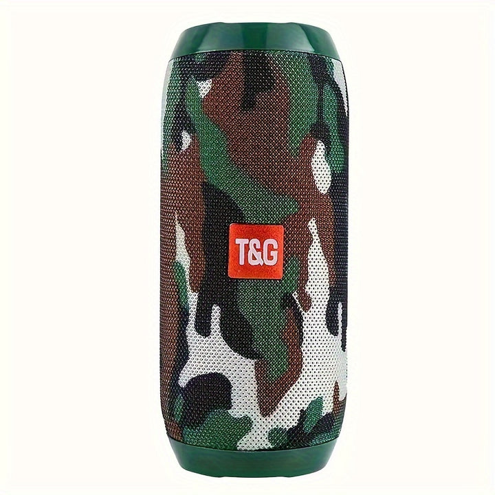 TG117 Portable Wireless Speaker, TWS Stereo, Built - In Mic For Calls - FM Radio, TF Card, USB Playback - Ideal For Use